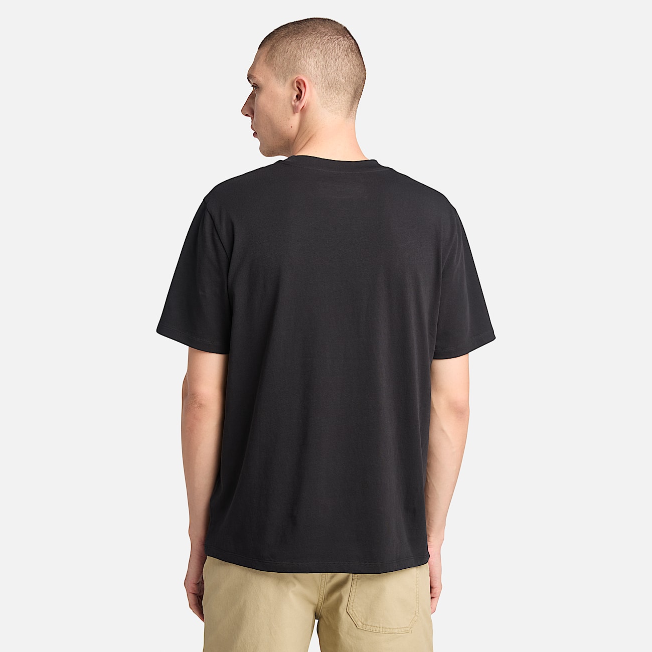 Men's Front Seasonal Stack Logo T-Shirt - 4