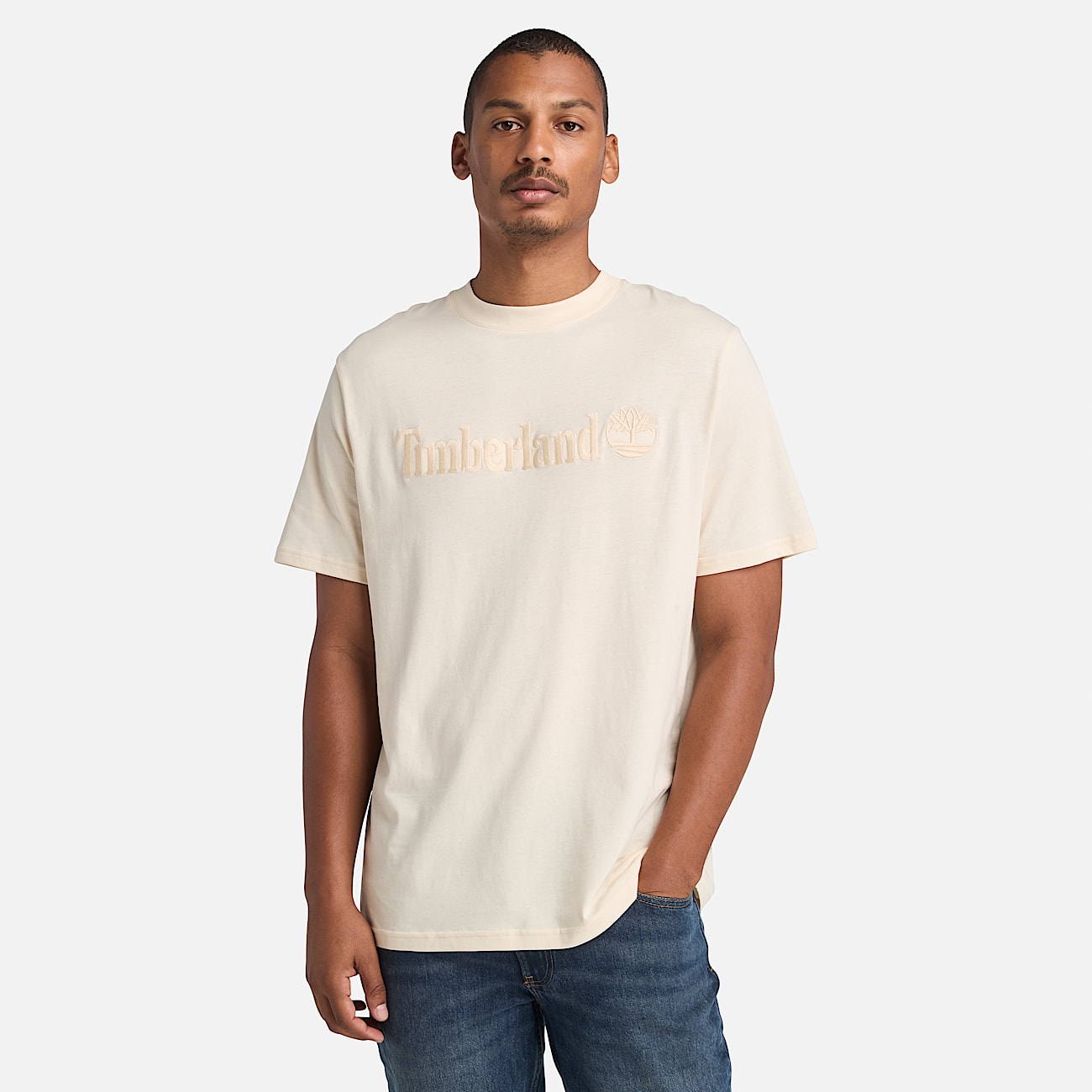 TShirt de manga corta Hampton para hombre TBL Humo blanco HERO