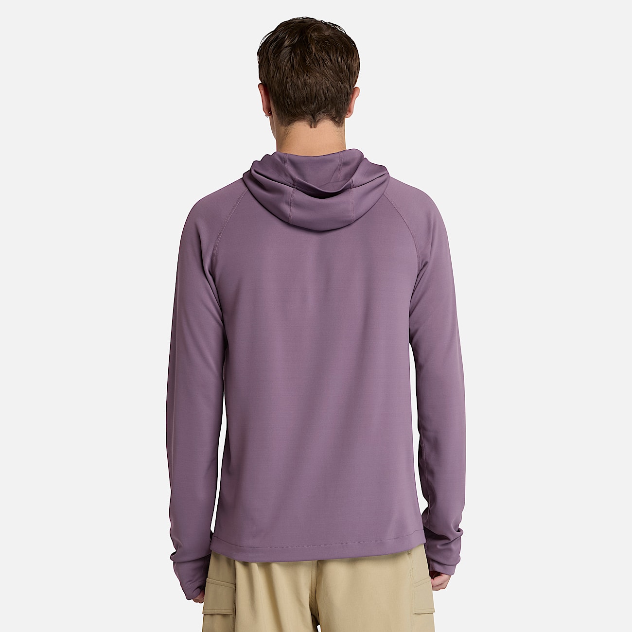 Mens Instant Coolness UV Protection LongSleeve TShirt TBL Vintage Violet ALT9