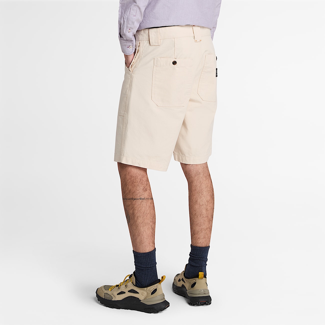 Mens Goffstown Fatigue Washed Canvas Short TBL Undyed ALT9