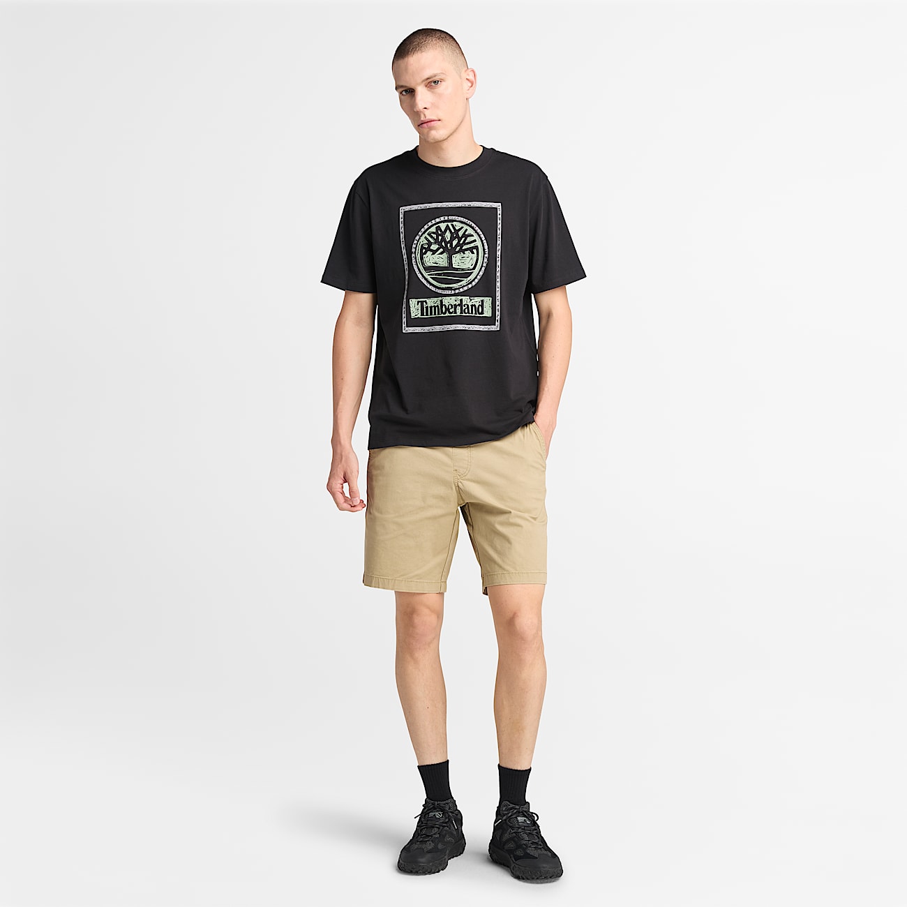 Men's Front Seasonal Stack Logo T-Shirt - 2