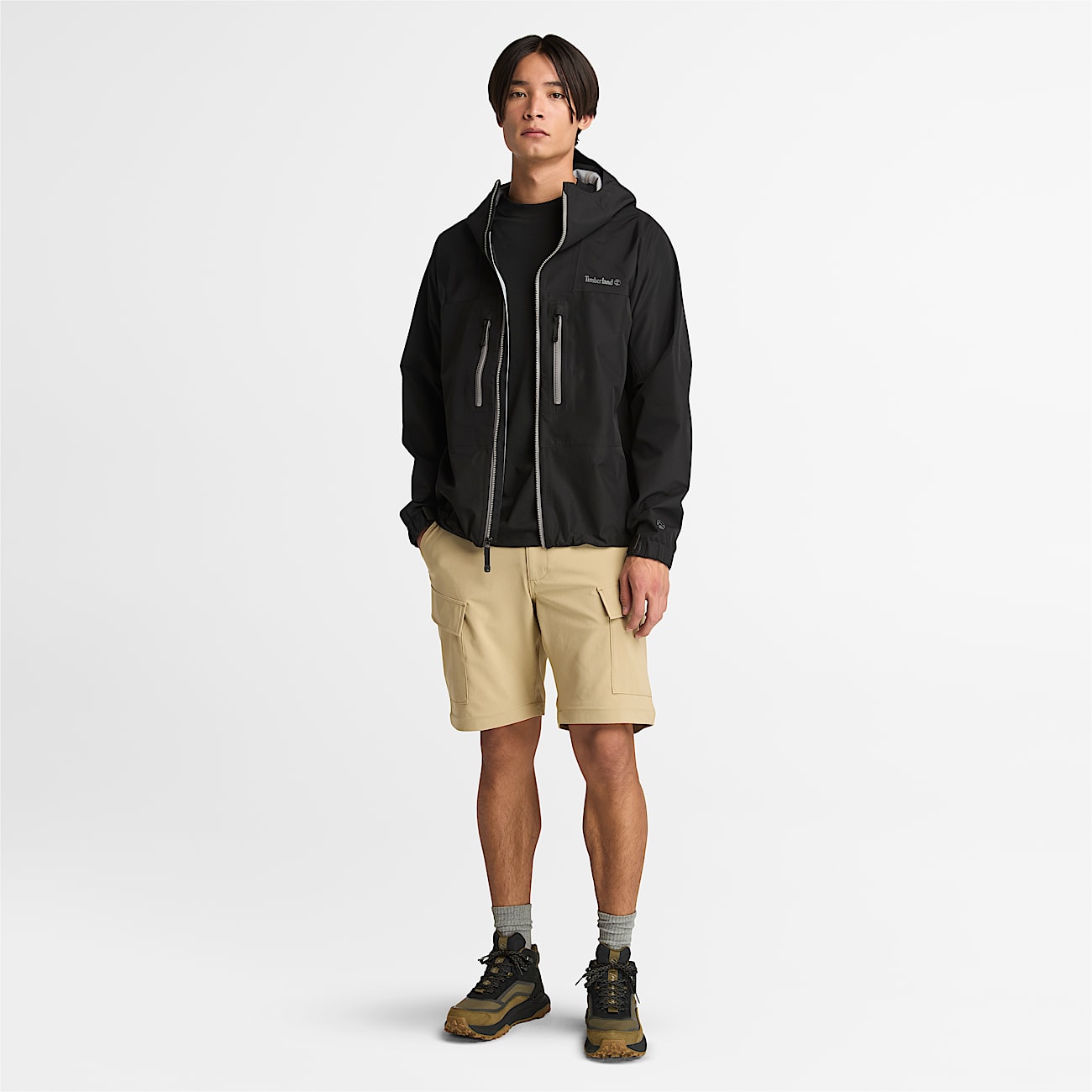 Mens QuickDry Convertible Pant TBL Lemon Pepper ALT3