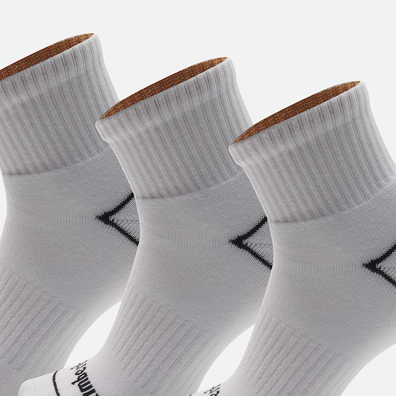 Bowden 3Pack Full Cushion Quarter Sock TBL White ALT2