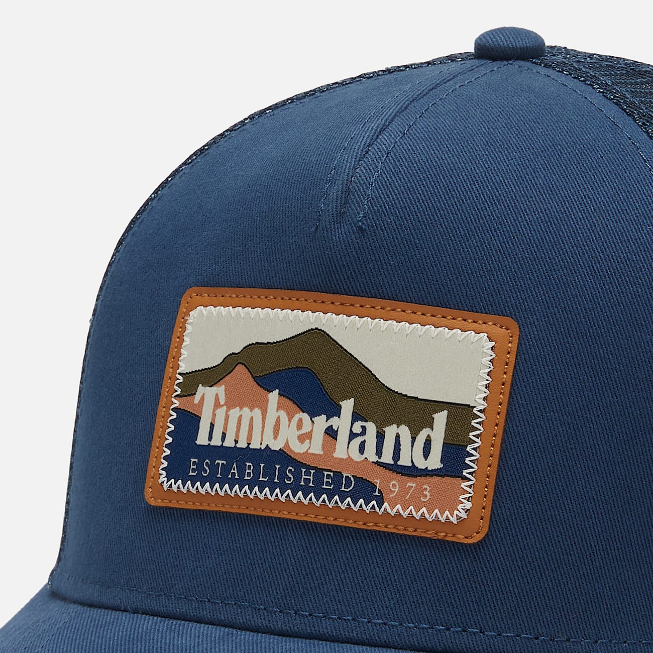 Mountain Patch Trucker Hat TBL Dark Denim ALT2