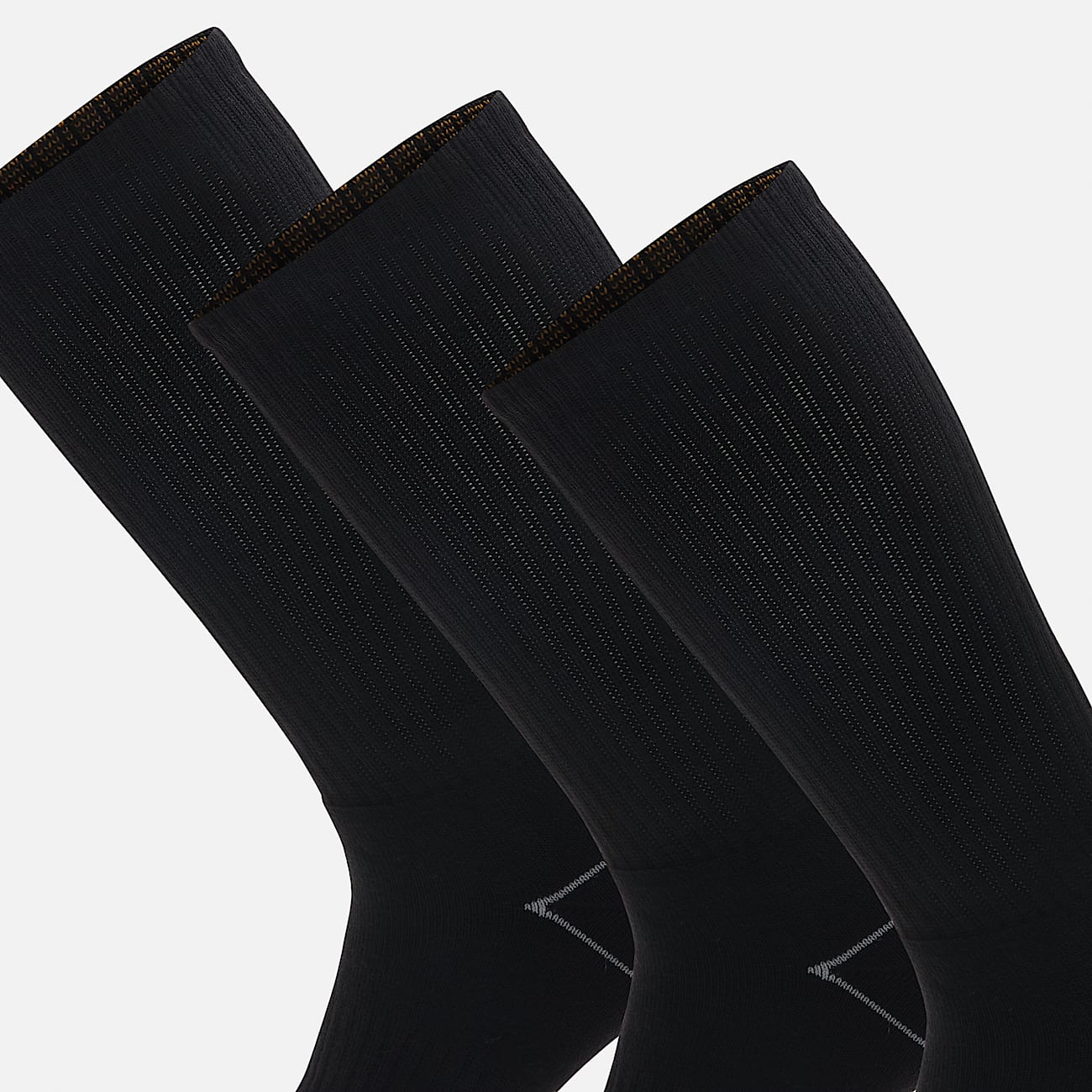 Bowden 3Pack Full Cushion Crew Sock TBL Black ALT2