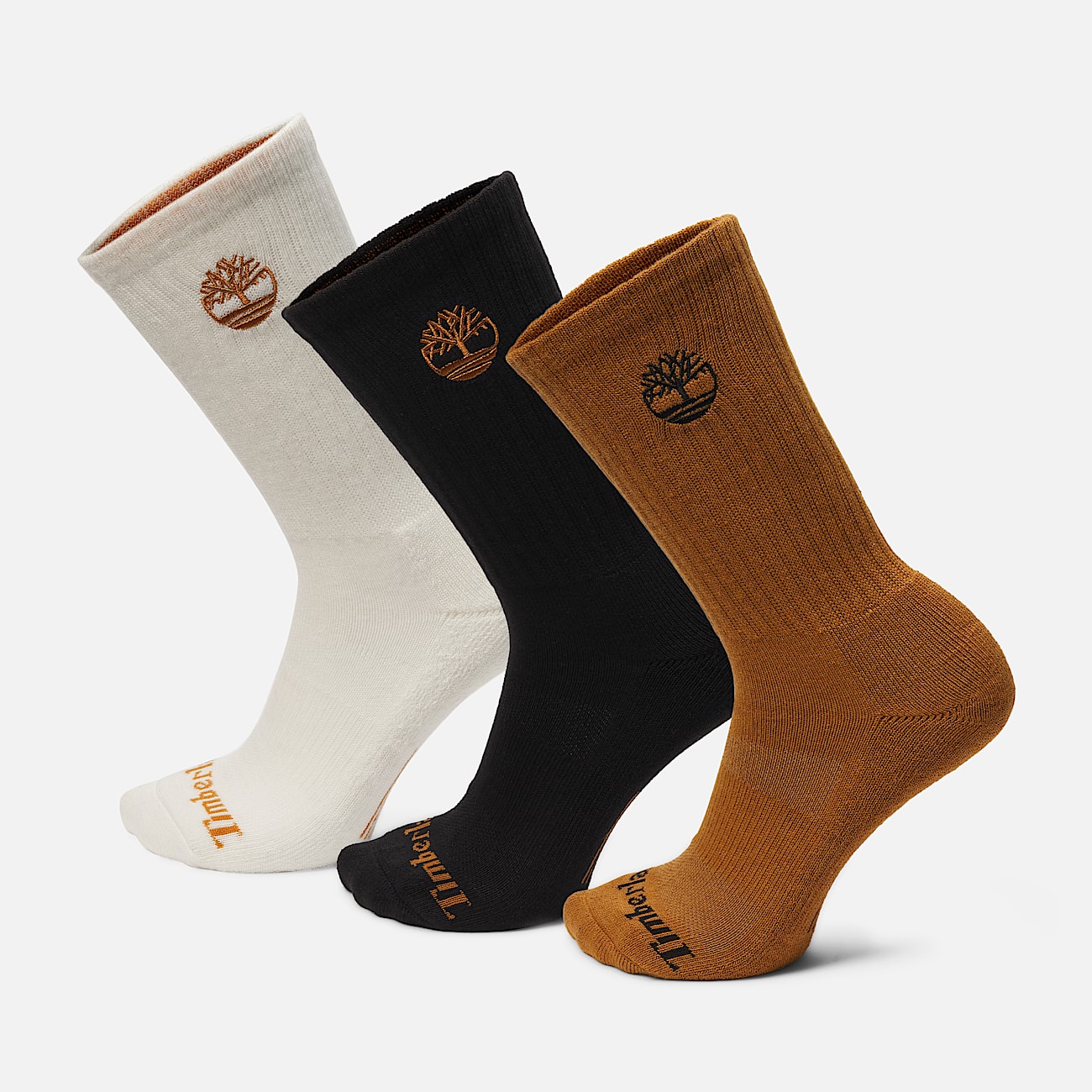 Newmarket 3Pack Half Cushion Crew Sock TBL Wheat HERO