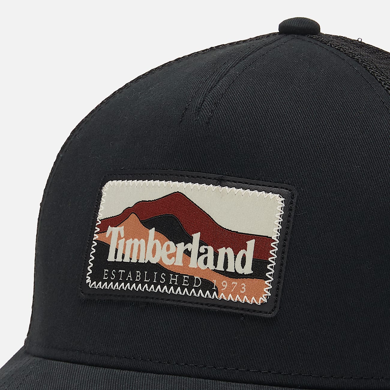 Mountain Patch Trucker Hat TBL Black ALT2