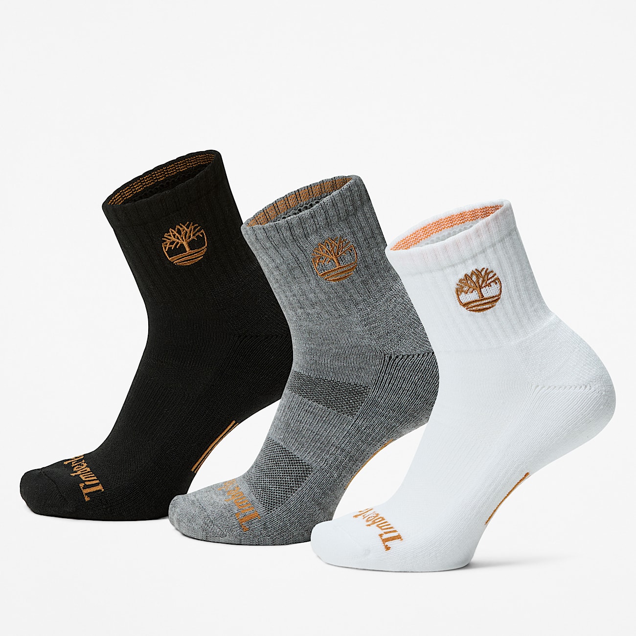 Newmarket Village 3-Pack Half Cushion Quarter Sock - thumbnail 4