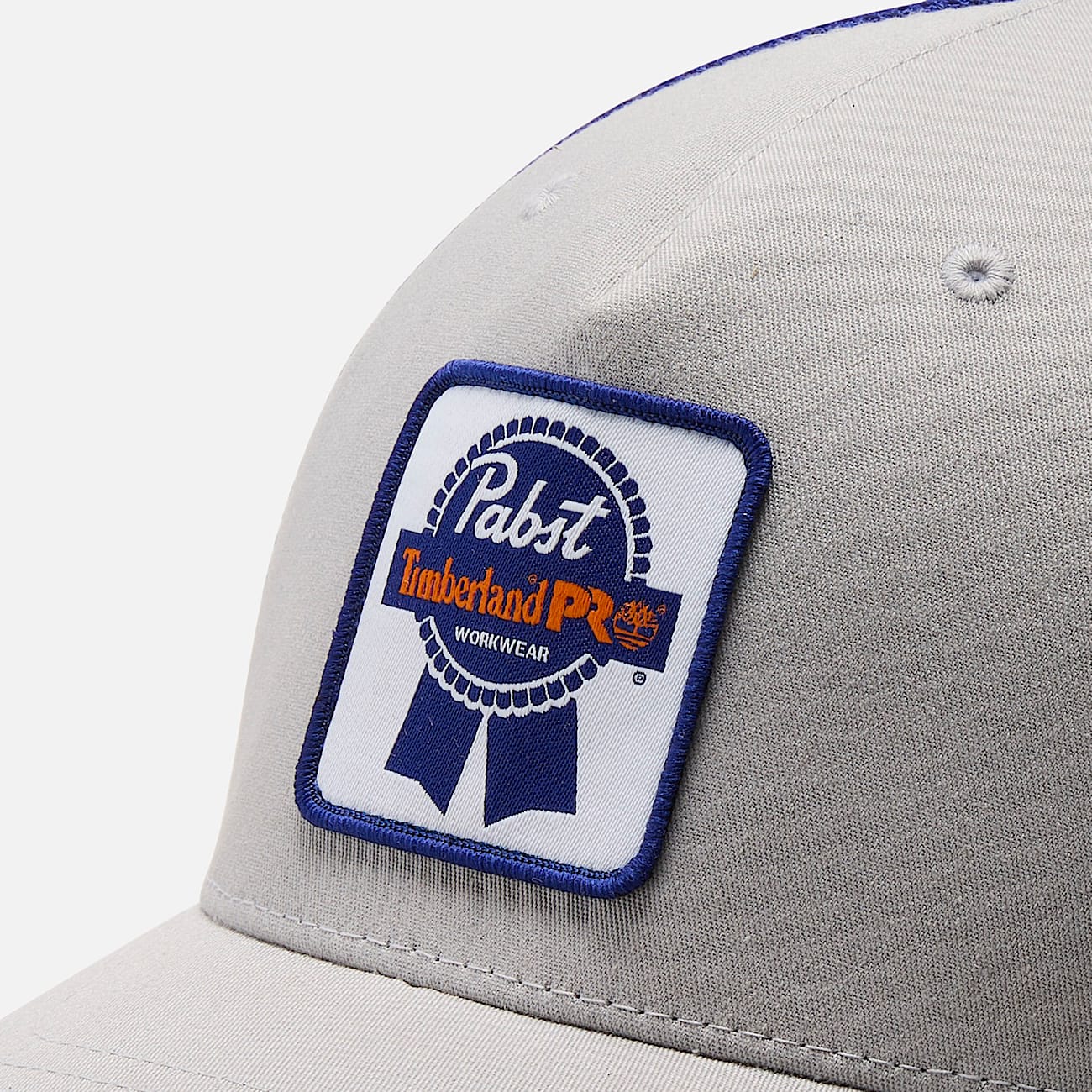Timberland PRO and Pabst Blue Ribbon Trucker Cap TBL Light GreyBlue ALT2