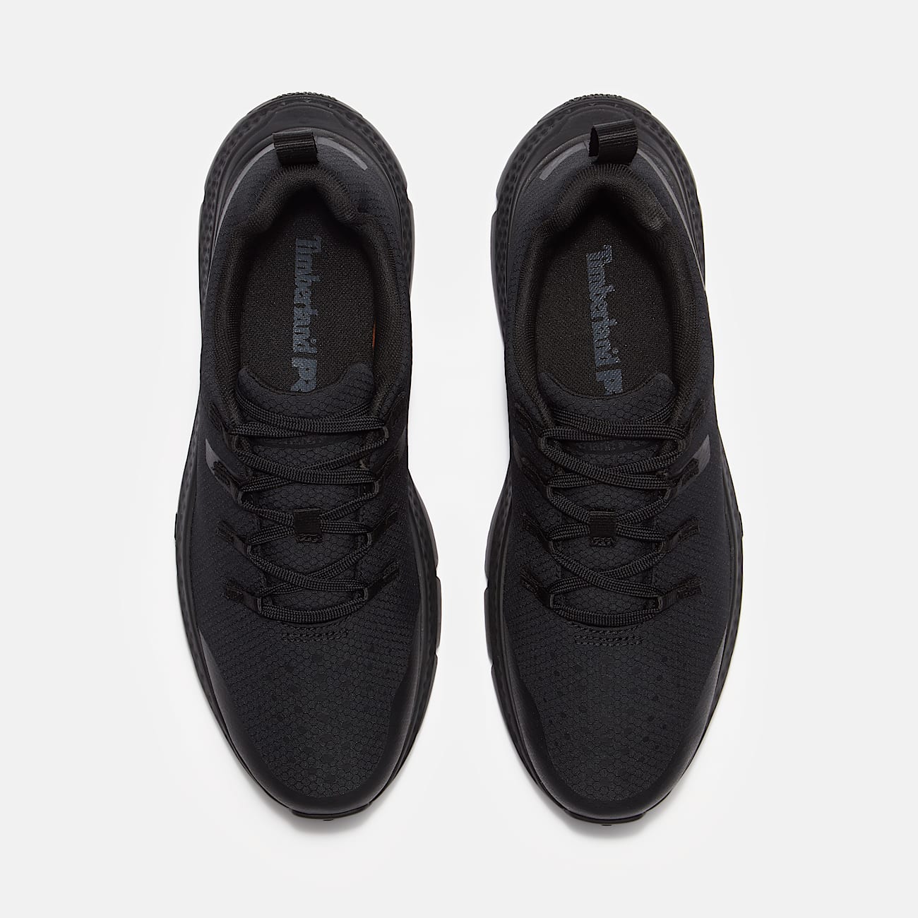 Mens Power Shift SlipResistant Hospitality Work Sneaker TBL Black Ripstop Nylon ALT2