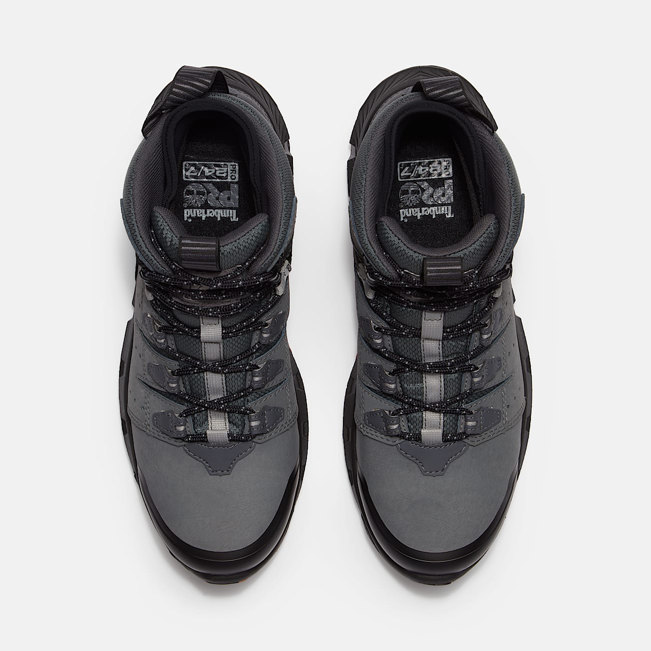 Mens Tempe 6 Alloy Toe Waterproof Work Boot TBL Medium Grey Leather ALT2