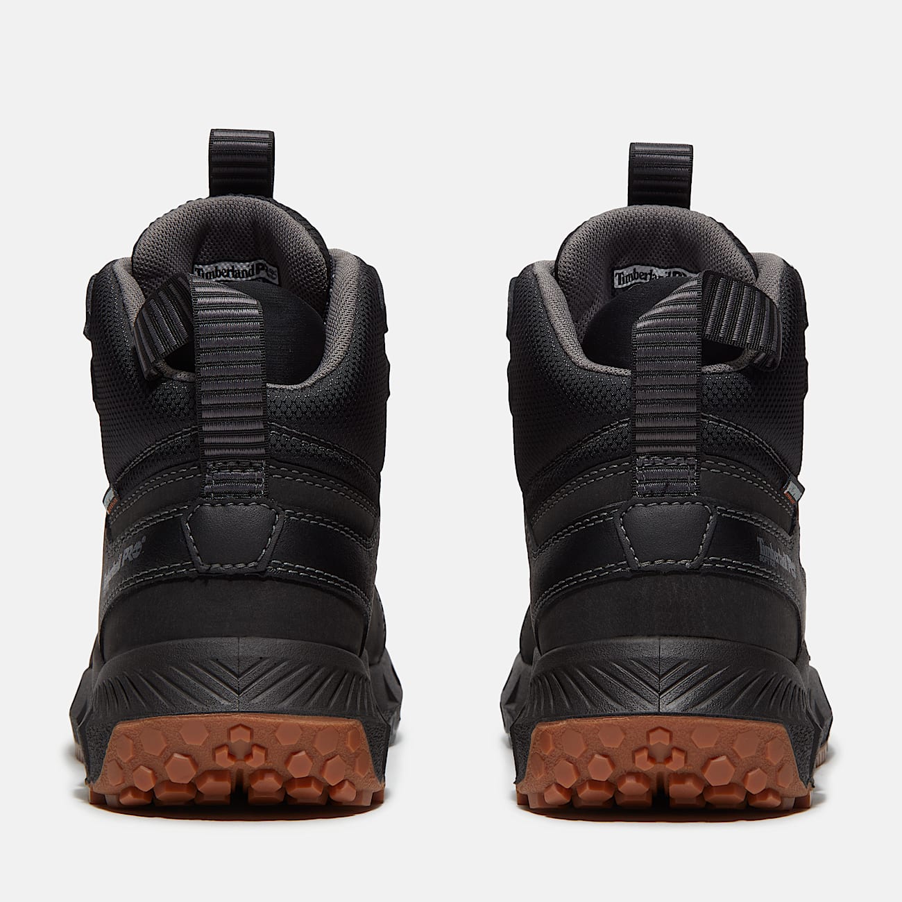 Mens Tempe 6 Soft Toe Waterproof Work Boot TBL Black Leather ALT5