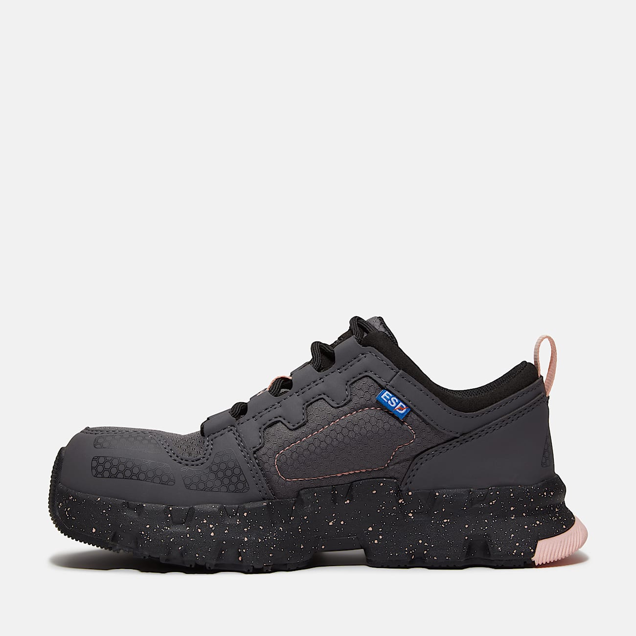 Womens Powertrain EV Composite Toe SD10 Work Sneaker TBL GreyPink ALT6