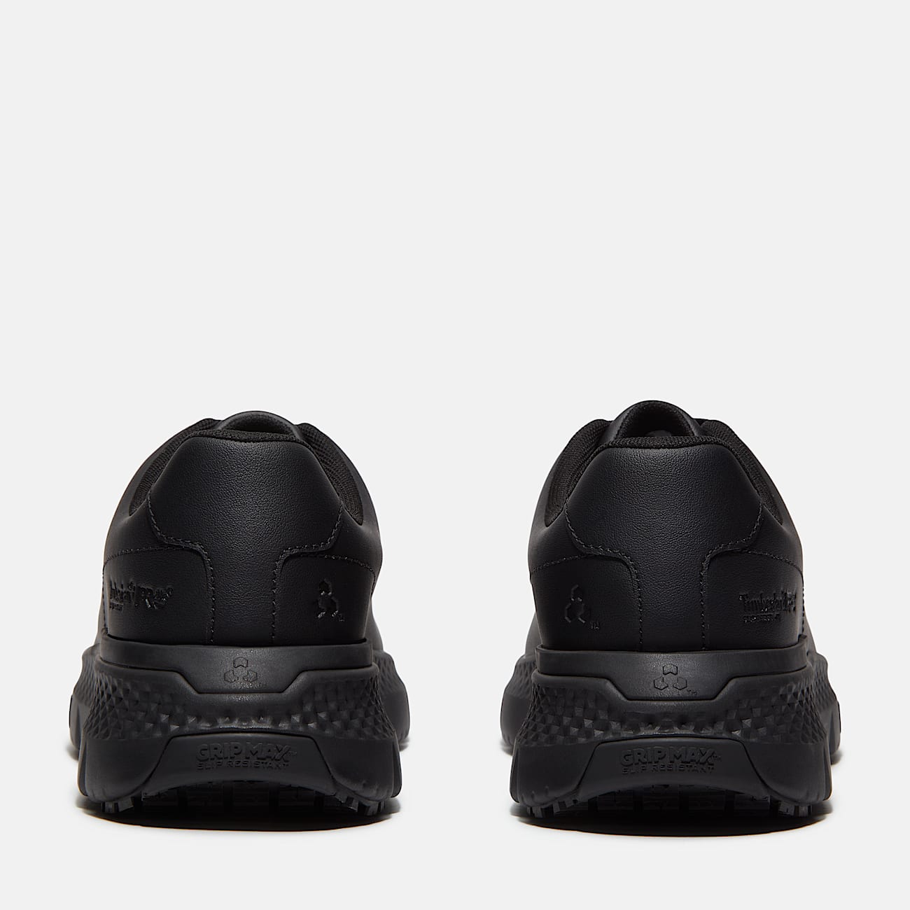 Mens Power Shift SlipResistant Hospitality Work Sneaker TBL Black Leather ALT5