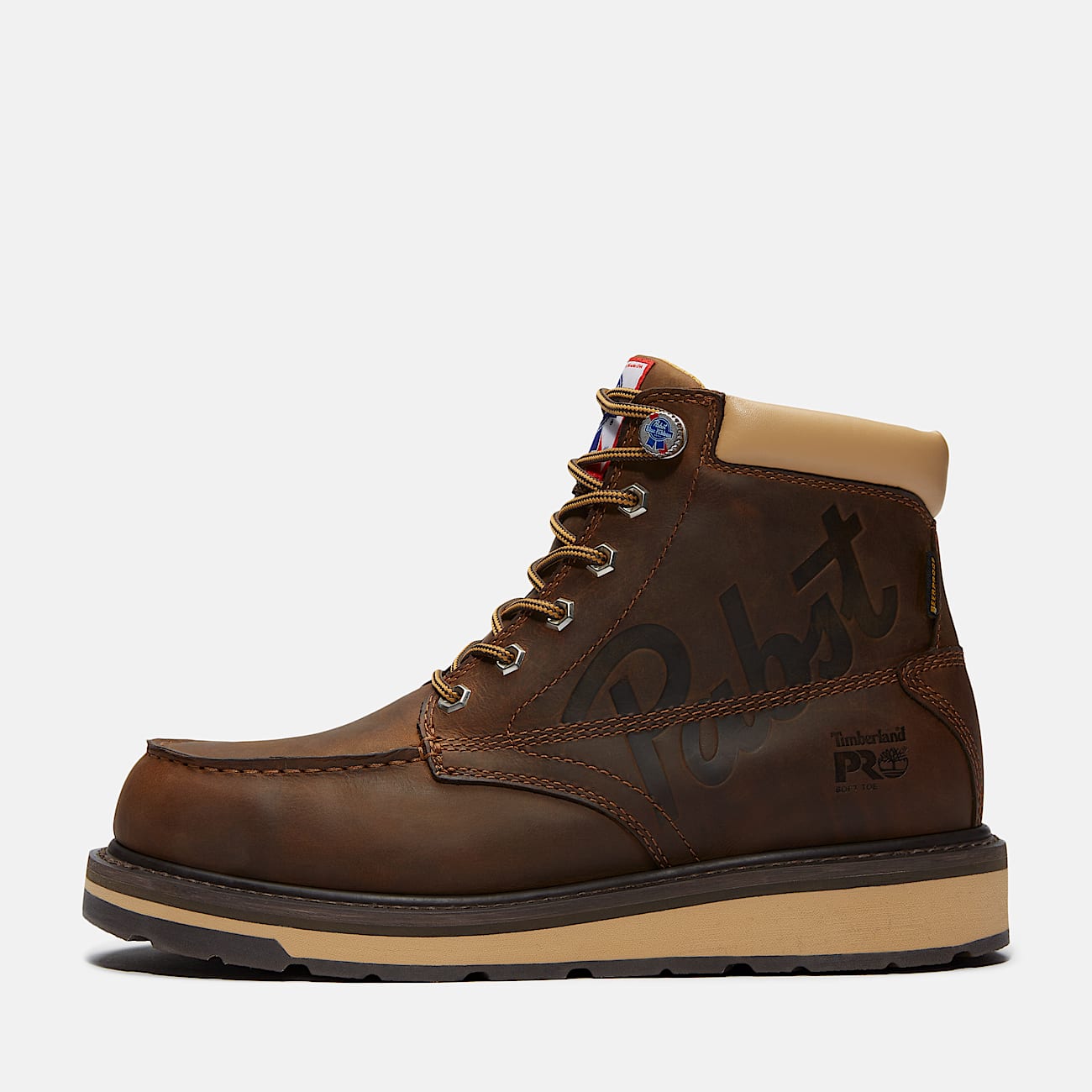 Men's Timberland PRO® and Pabst Blue Ribbon Gridworks 6" Soft Toe Waterproof Work Boot - 13