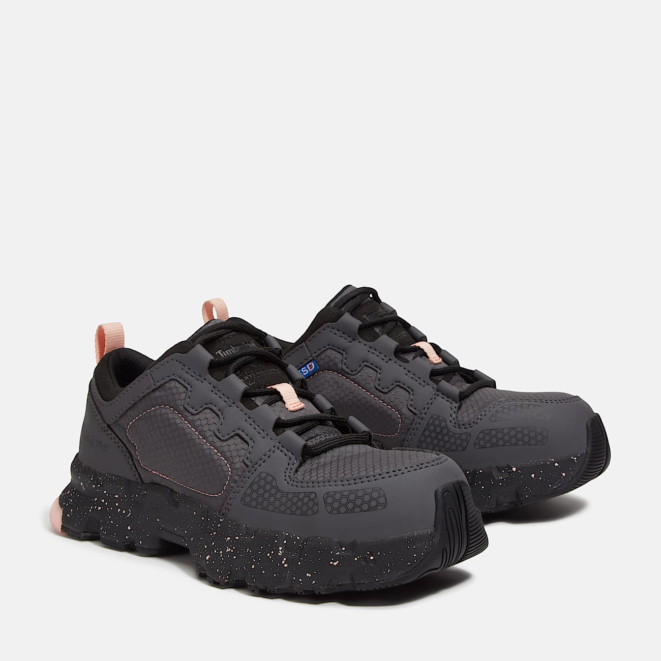 Womens Powertrain EV Composite Toe SD10 Work Sneaker TBL GreyPink ALT4