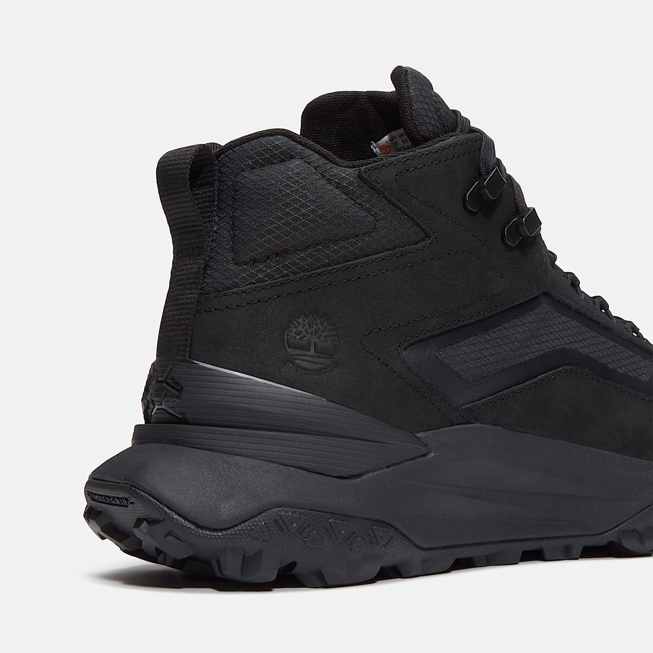 Mens Motion Access Mid LaceUp Waterproof Sneaker TBL Black Ripstop ALT7