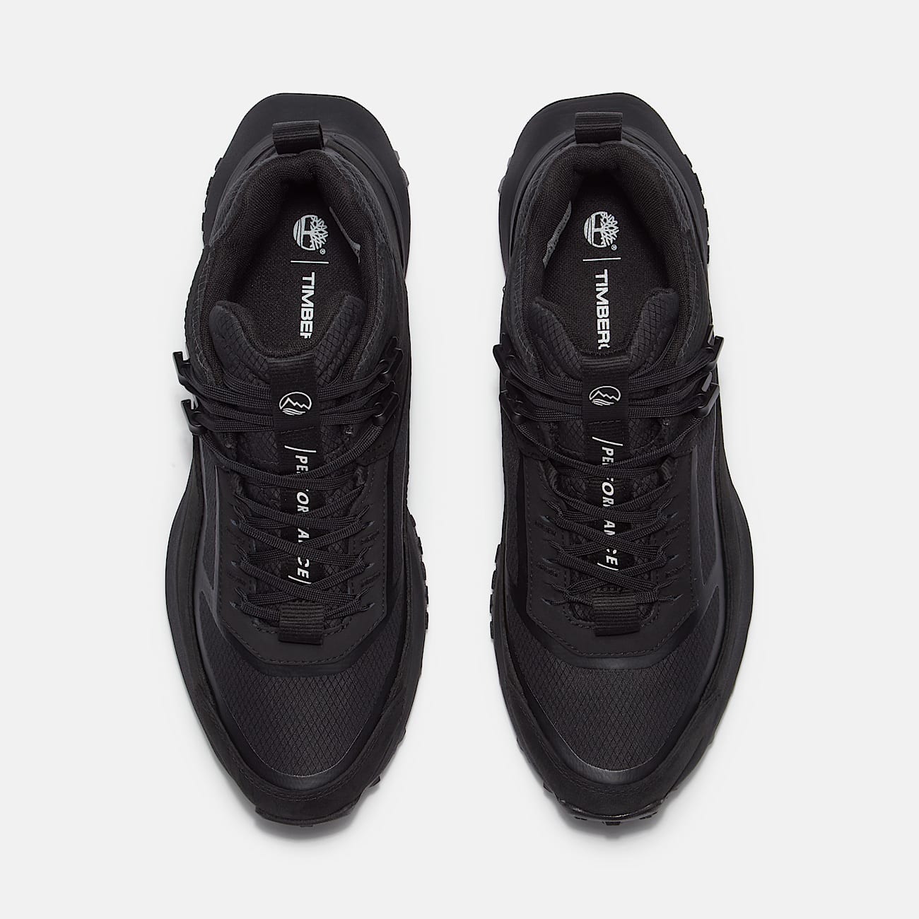 Mens Motion Access Mid LaceUp Waterproof Sneaker TBL Black Ripstop ALT2