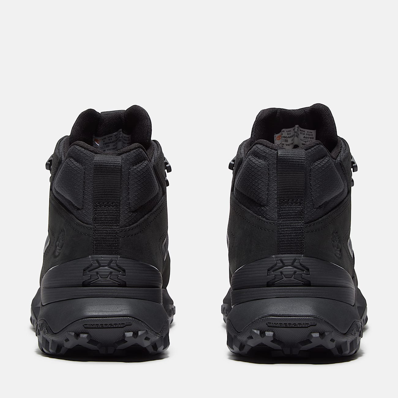 Mens Motion Access Mid LaceUp Waterproof Sneaker TBL Black Ripstop ALT5