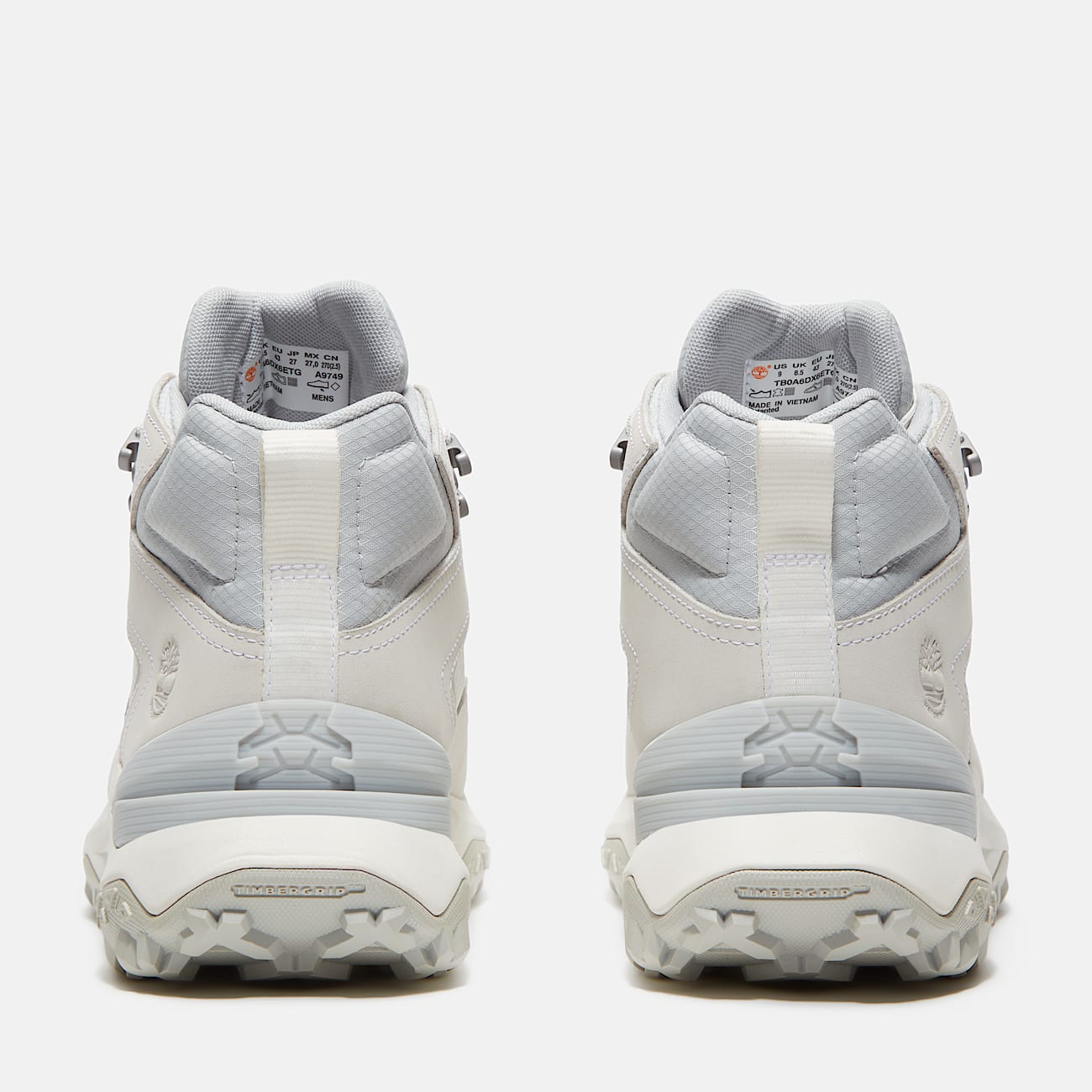 Mens Motion Access Mid LaceUp Waterproof Sneaker TBL White Ripstop ALT5