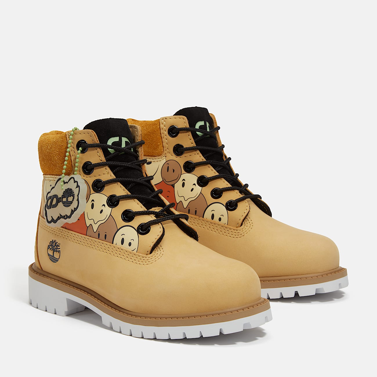 Junior Timberland® "Shades of Happiness" Premium 6-Inch Waterproof Boot - 6