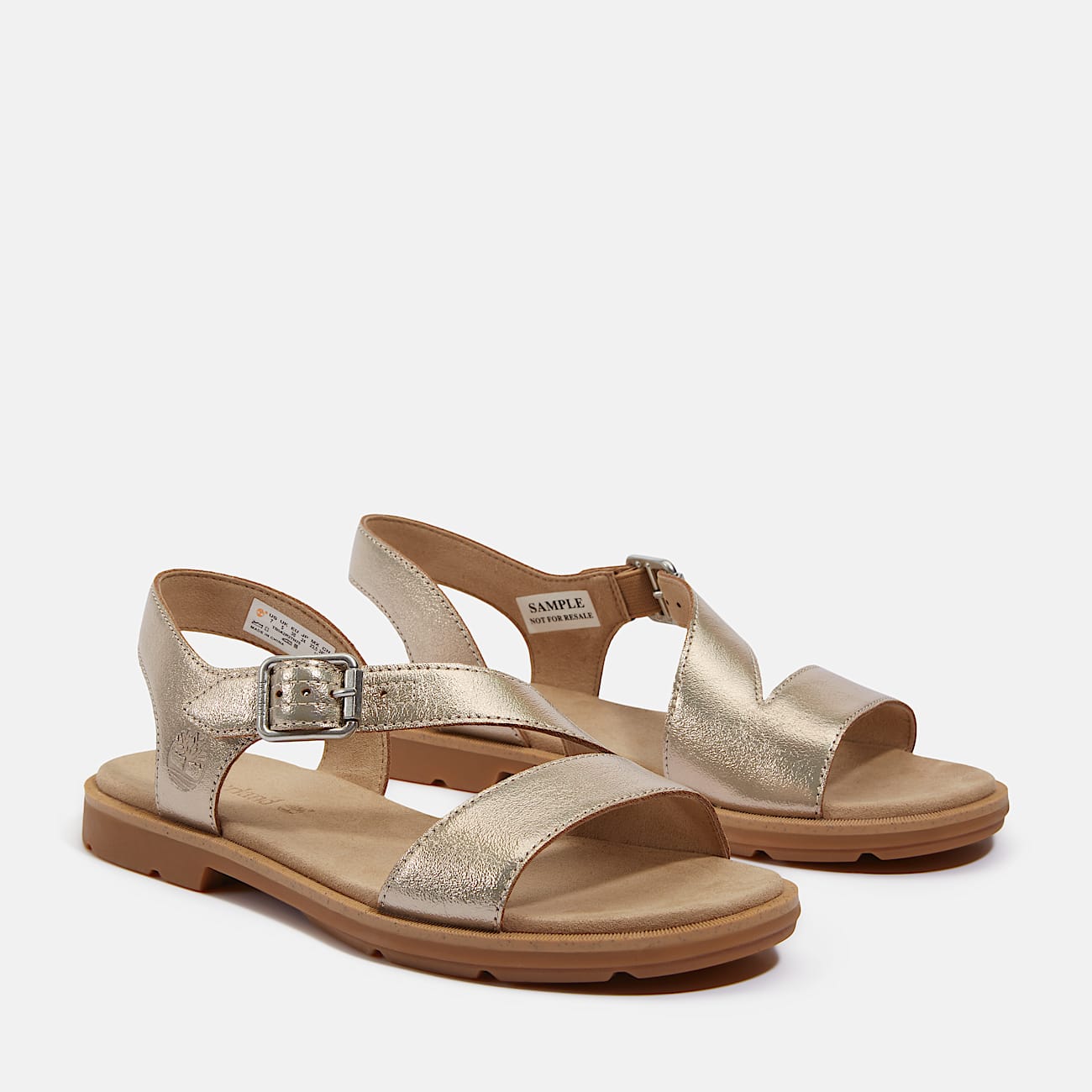 Womens Calista Bay Backstrap Sandal TBL Gold Metallic ALT4