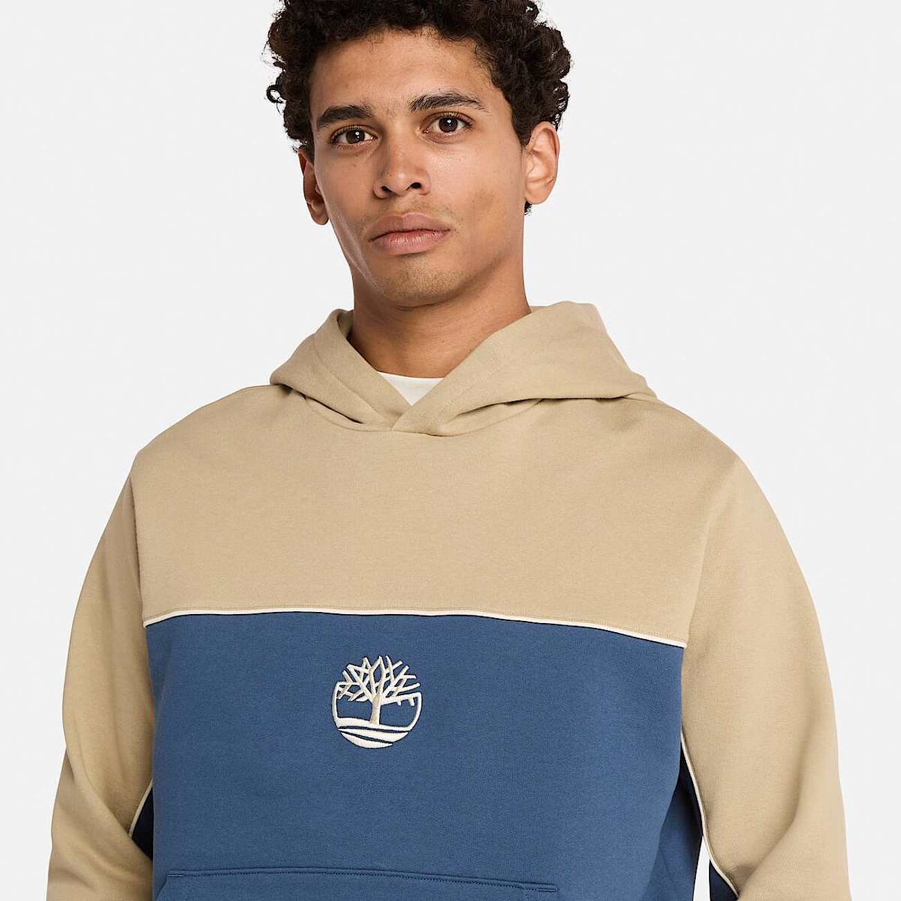 CutandSew Hoodie TBL Lemon PepperDark Denim ALT3