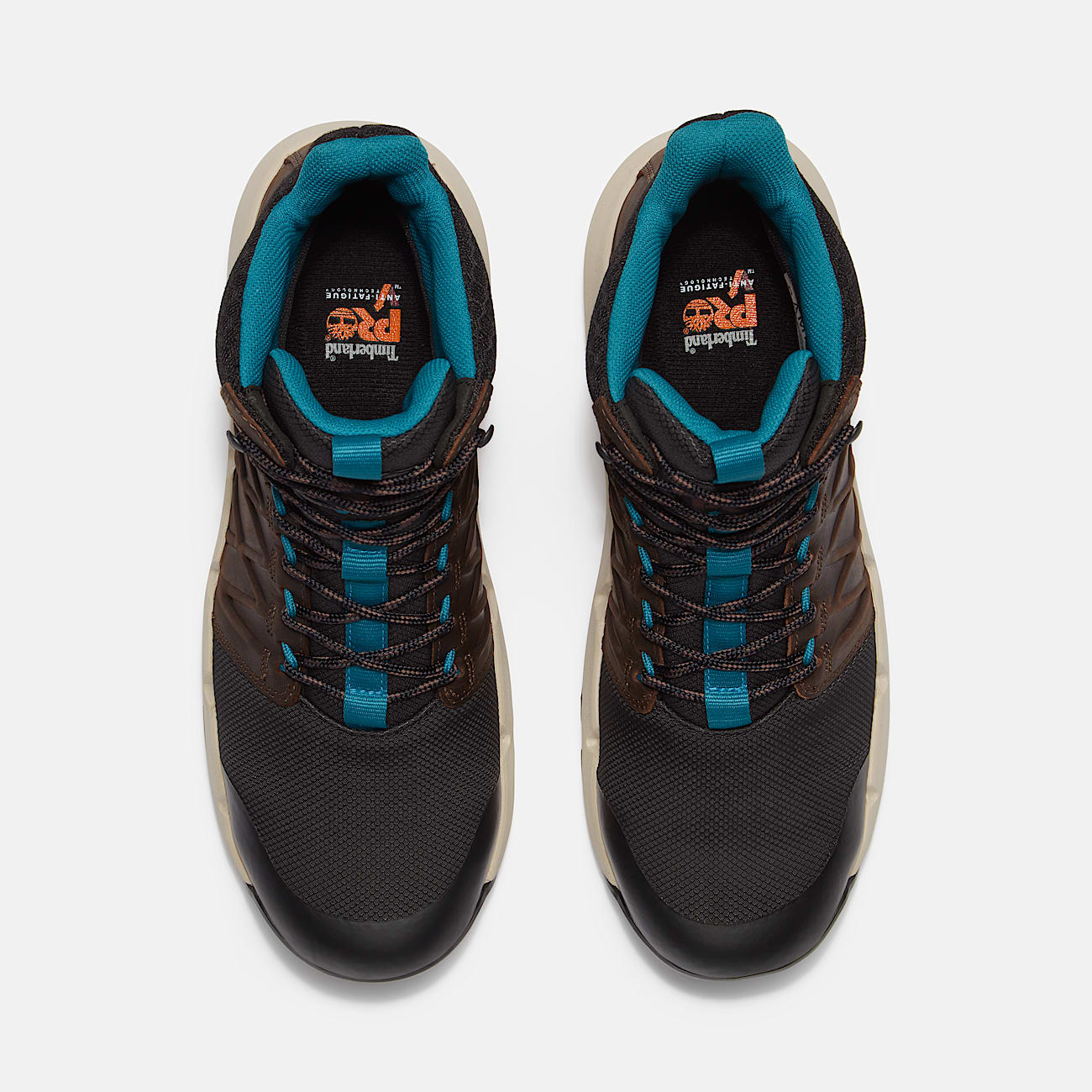 Mens Morphix 6 Waterproof Composite Toe Work Boot TBL Brown FullGrainBlack ALT2