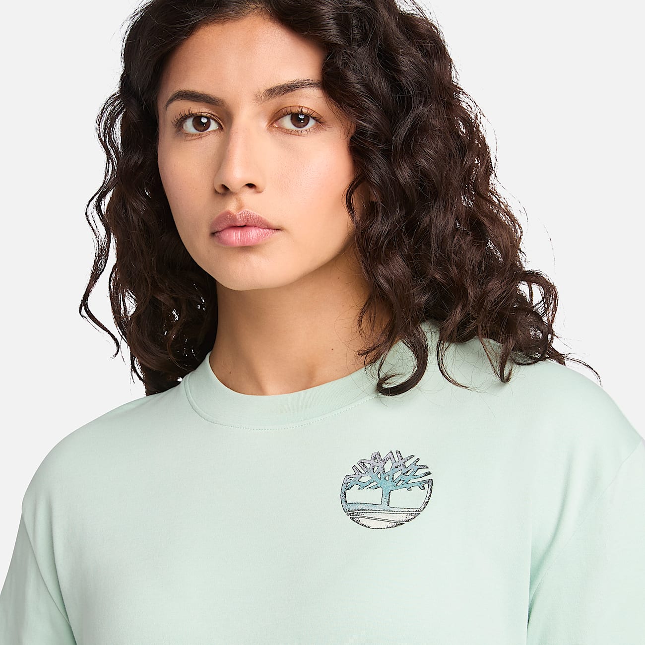 Womens TimberFRESH Graphic ShortSleeve TShirt TBL Cameo Green ALT2