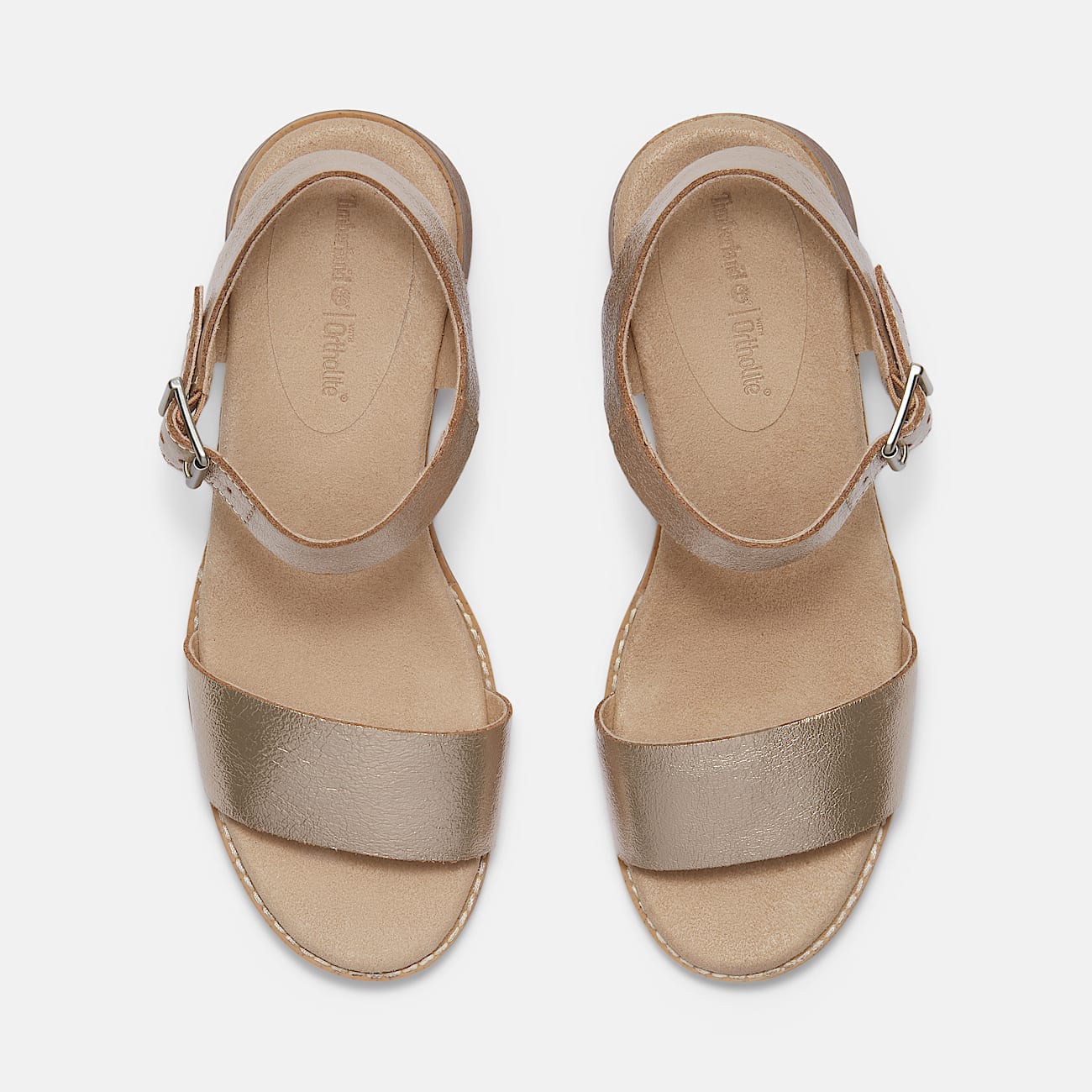 Womens Laguna Shore Backstrap Sandal TBL Gold Metallic ALT2