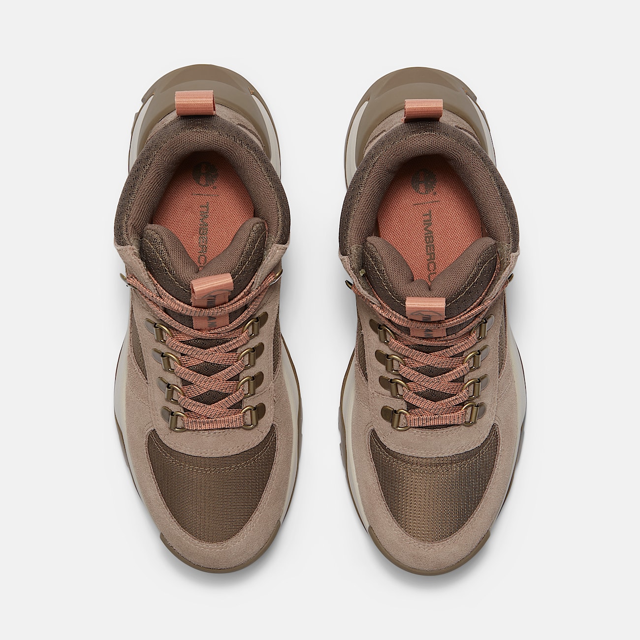 Womens Mt Maddsen Peak Mid Waterproof Hiking Boot TBL Taupe Suede ALT2