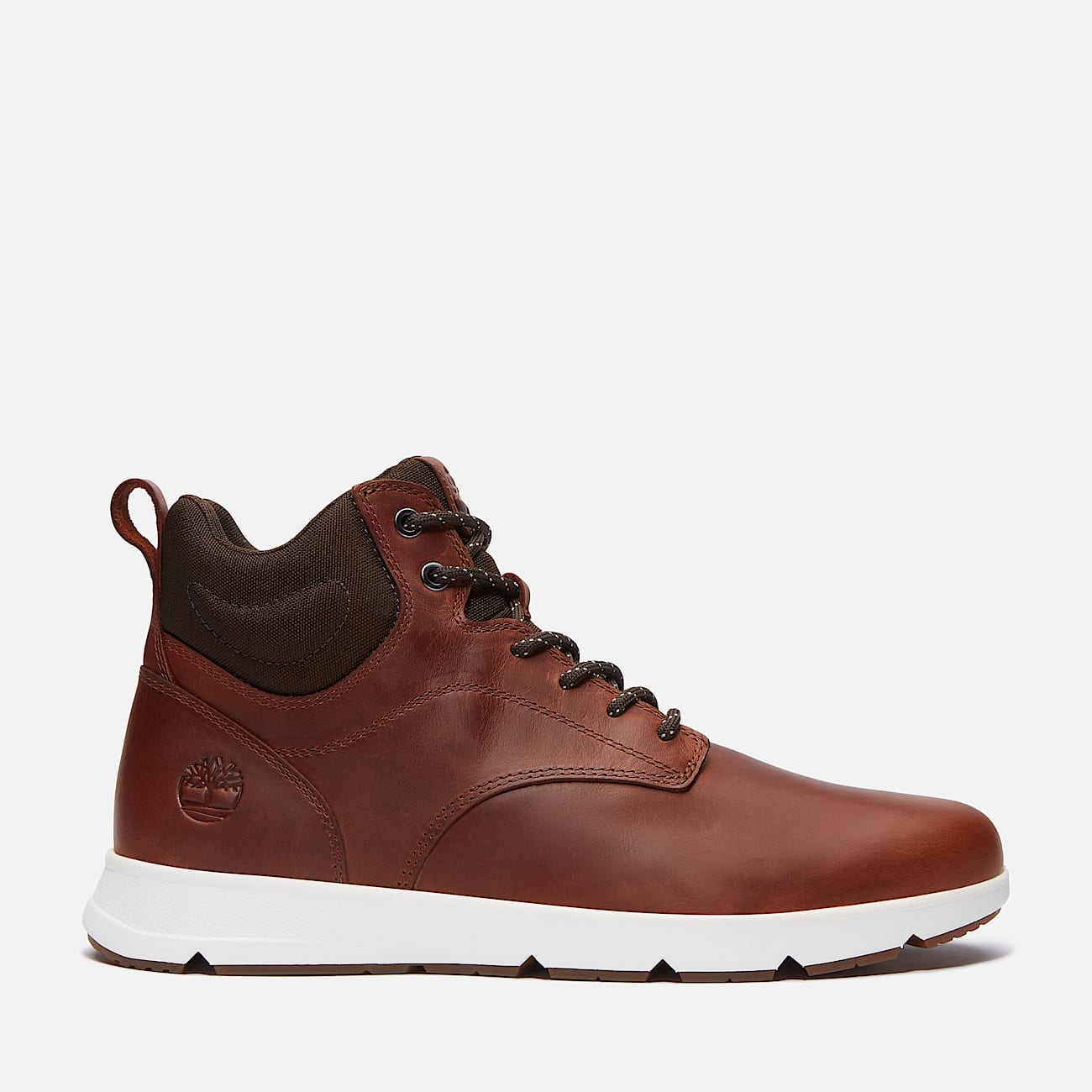 Mens Parker Street Mid LaceUp Sneaker TBL Rust FullGrain HERO
