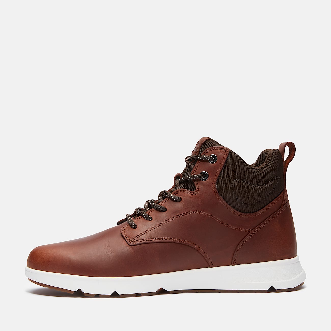 Mens Parker Street Mid LaceUp Sneaker TBL Rust FullGrain ALT6