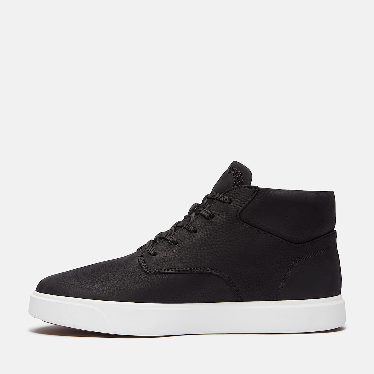 Mens Emerson Street Mid LaceUp Sneaker TBL Black Nubuck ALT6