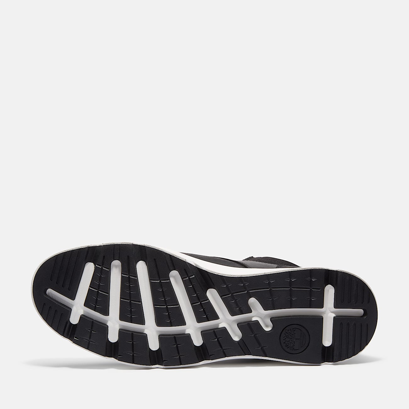 Sneakers Parker Street Mid con agujetas para hombre TBL Piel de Grano Entero Negro ALT3