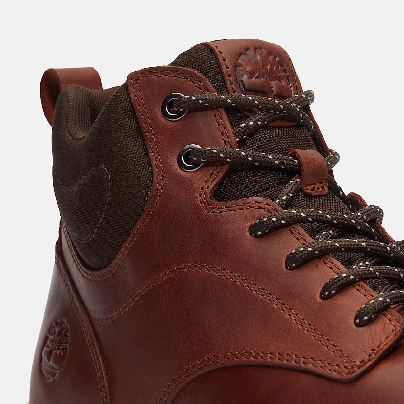 Mens Parker Street Mid LaceUp Sneaker TBL Rust FullGrain ALT7