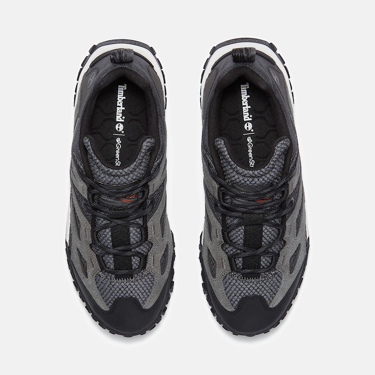 Mens GreenStride Motion 6 Low LaceUp Sneaker TBL Dark Grey Mesh ALT2