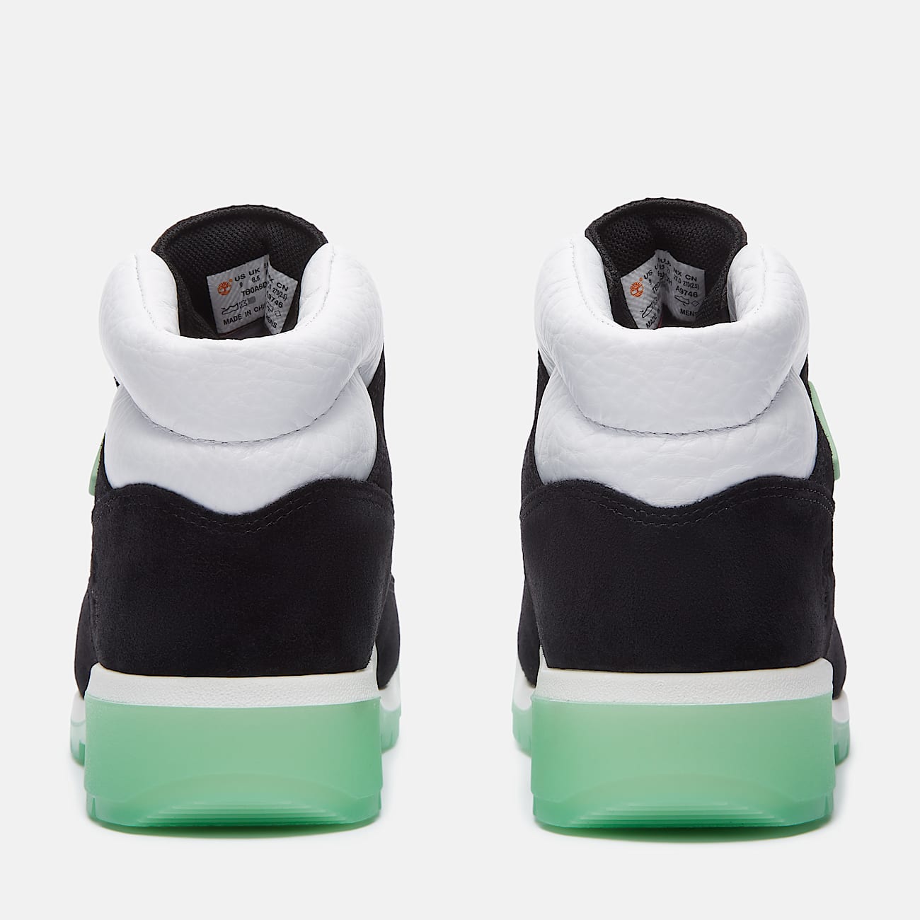 Mens CNSTNT DVLPMNT Waterproof Field Boot TBL Black SuedeGreen Glow ALT5