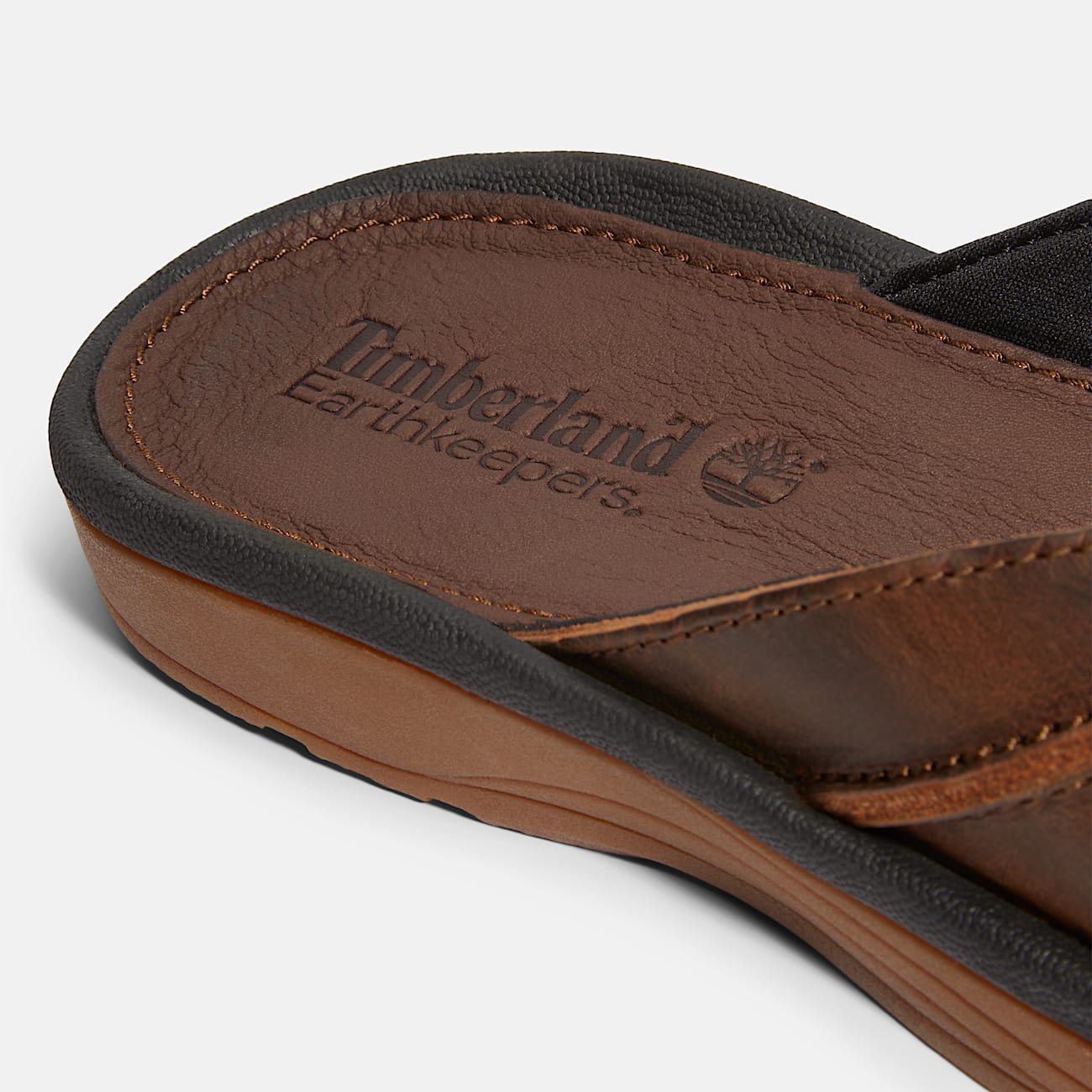 Mens Timberland Originals Thong Sandal TBL Brown ALT7