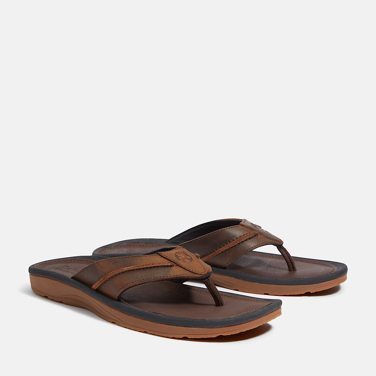Mens Timberland Originals Thong Sandal TBL Brown ALT4