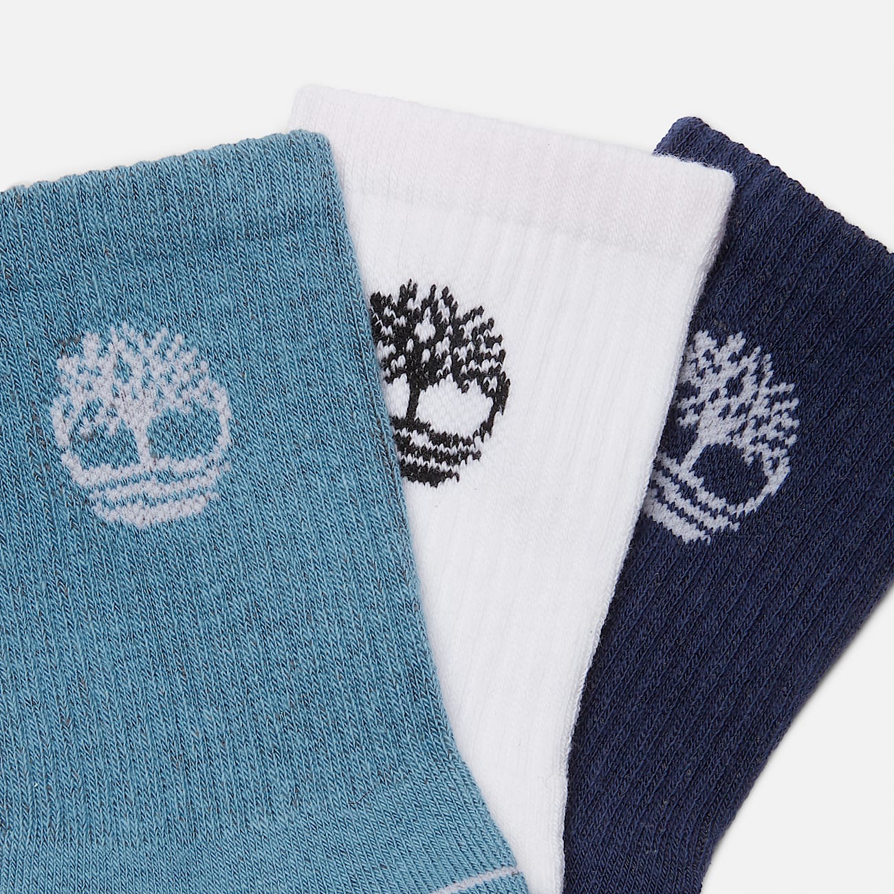 Kids' Bowden 3-Pack Tree Logo Full-Cushion Crew Sock - 2