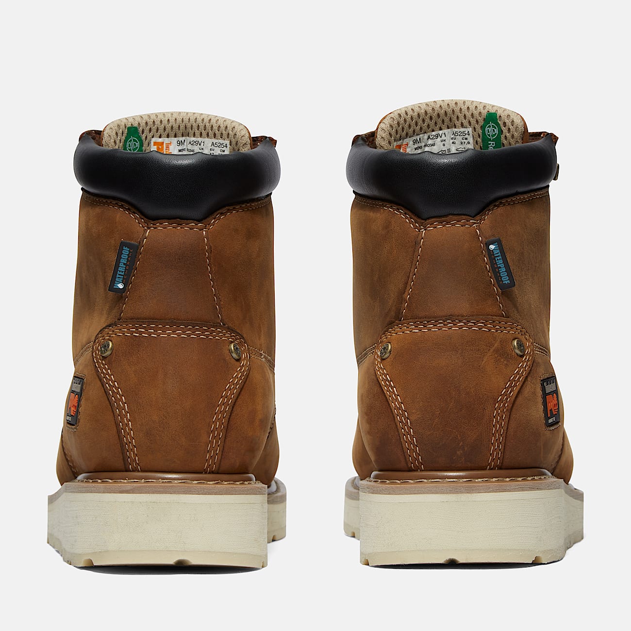 Men's Gridworks 6-Inch Alloy Toe Work Boots - Golden Brown