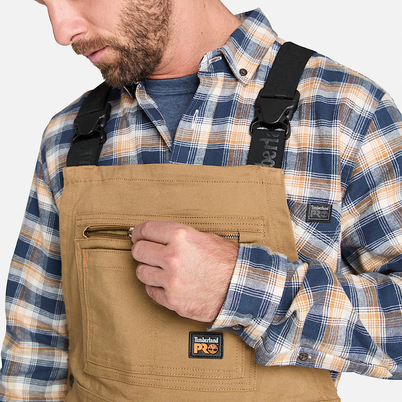 Salopette Ironhide Flex pour hommes TBL Bl fonc ALT1