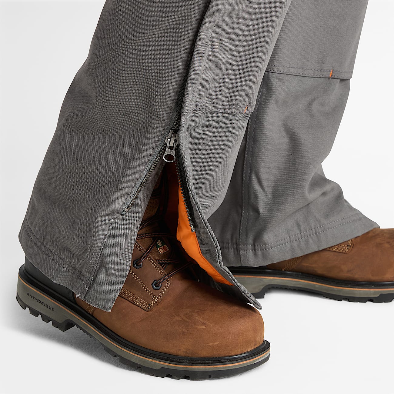 Mens Timberland PRO Gritman Insulated Bib Overall TBL Pewter ALT3