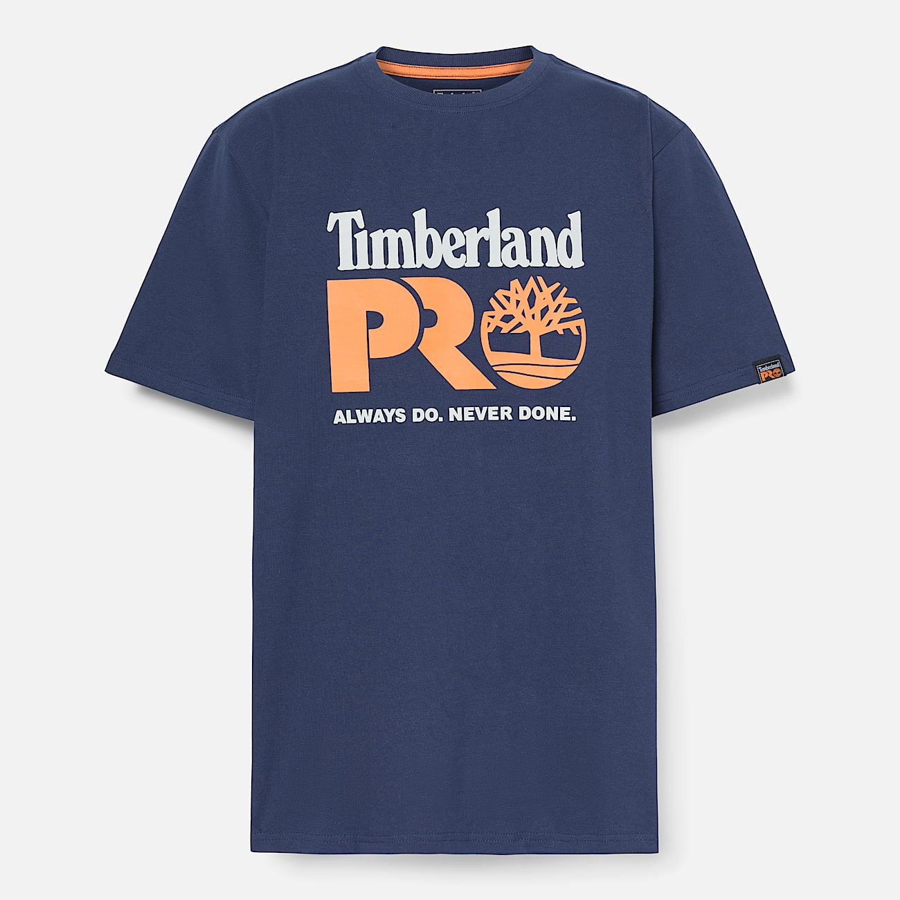 Mens Timberland PRO Core Logo TShirt TBL Black Iris ALT10