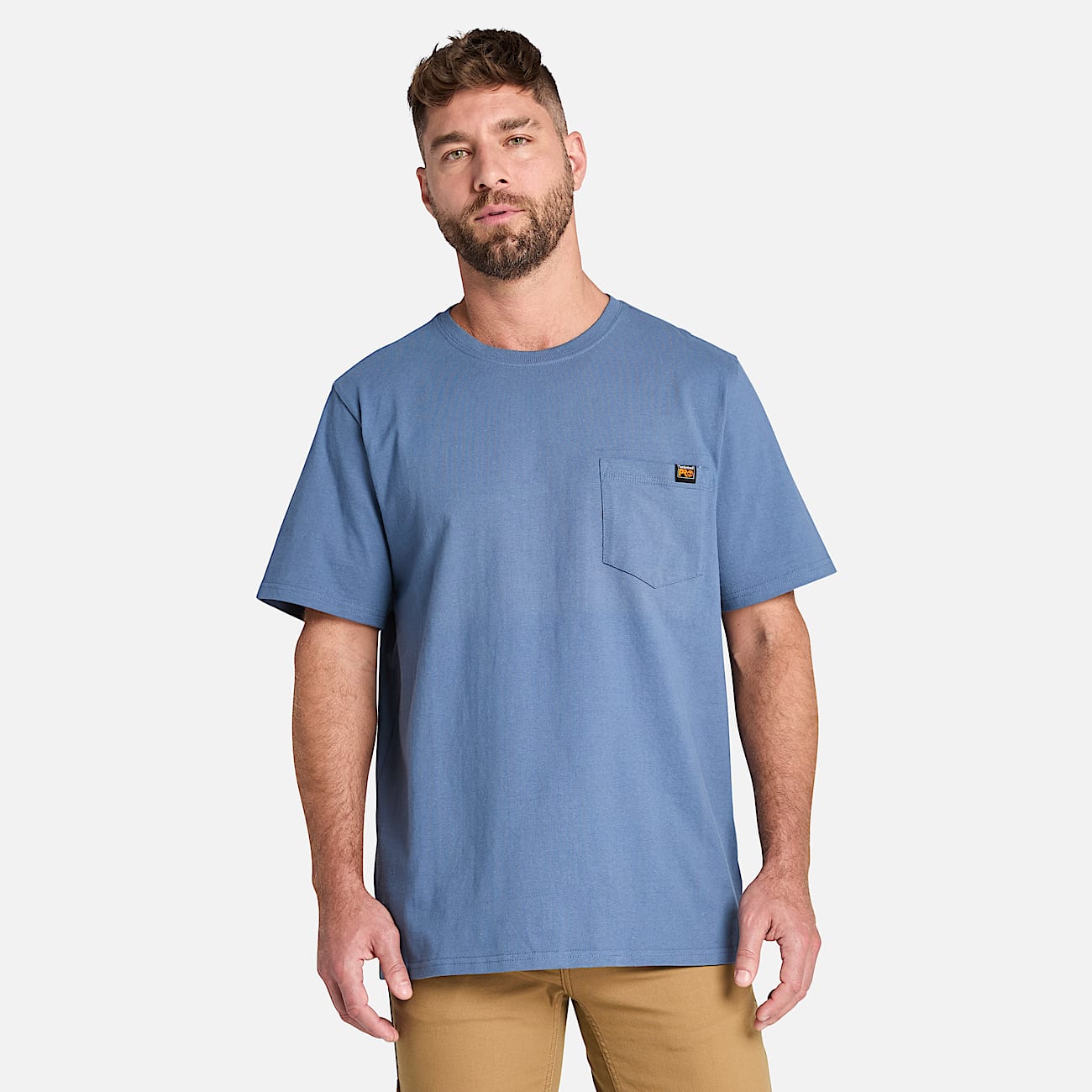 Mens Timberland PRO Core Pocket TShirt TBL Vintage Indigo HERO
