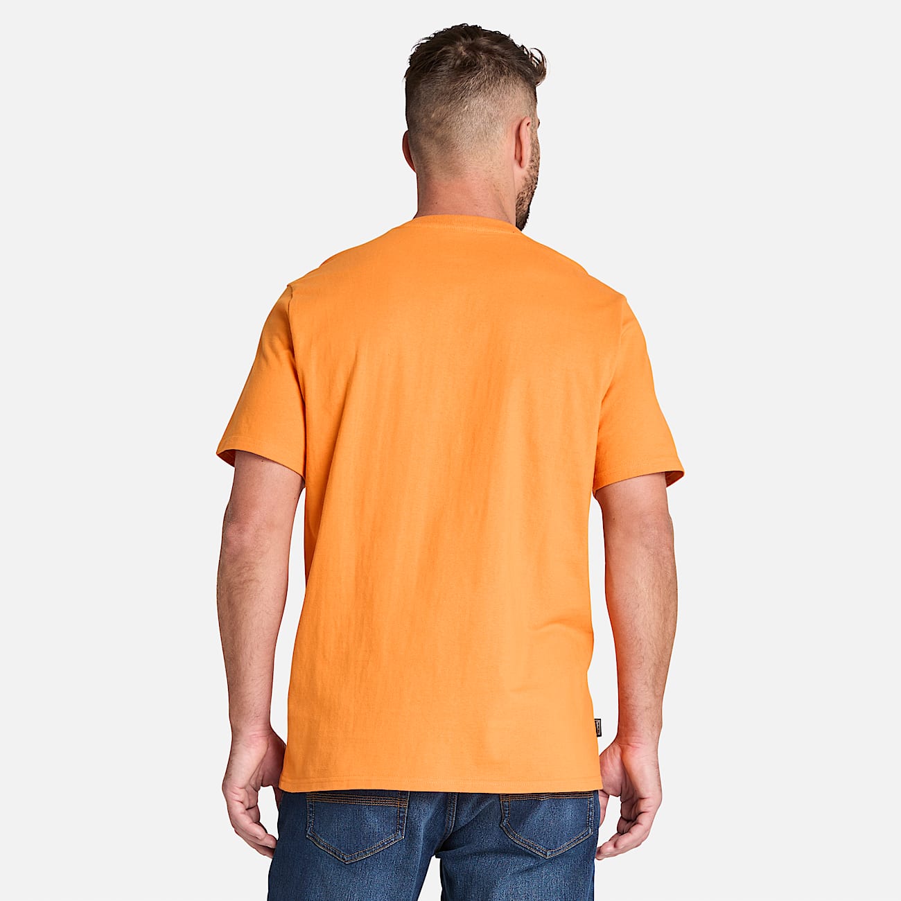 Mens Timberland PRO Core Pocket TShirt TBL PRO Orange ALT9
