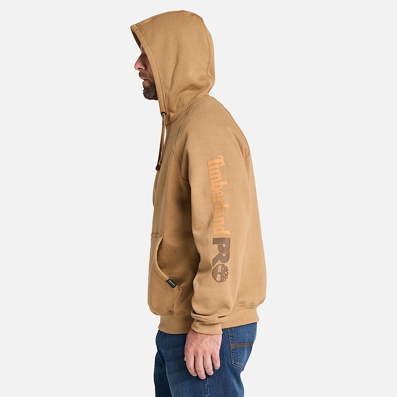 Mens Timberland PRO Hood Honcho Sport Hoodie TBL Dark Wheat ALT8