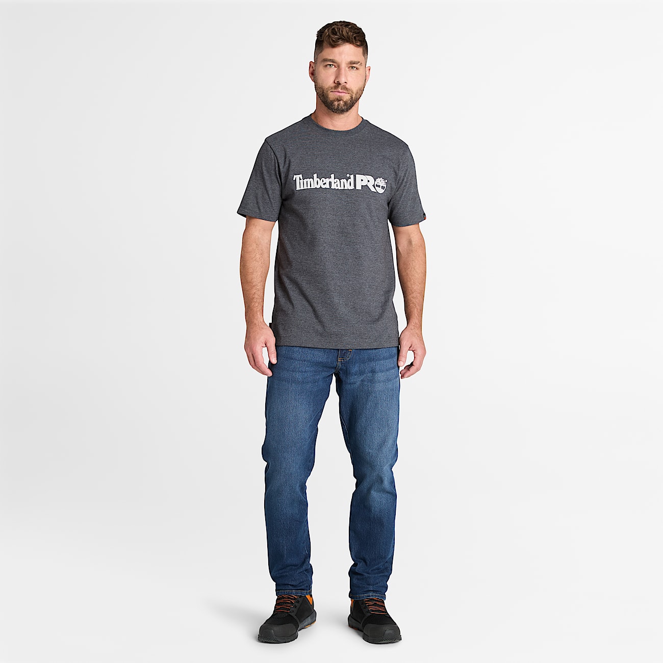 Men's Timberland PRO® Core Linear Logo T-Shirt - 2