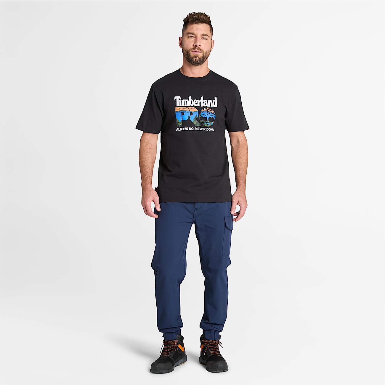 Mens Timberland PRO Morphix Jogger Utility Pant TBL Black Iris ALT1